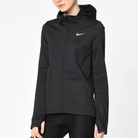 Nike Jackets & Blazers - Nike Therma Running Dri Fit Zip Hoodie Jacket